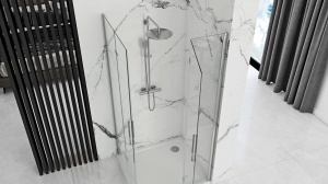 Cabina dus Rea Molier Chrome Double 80x80 - Img 2
