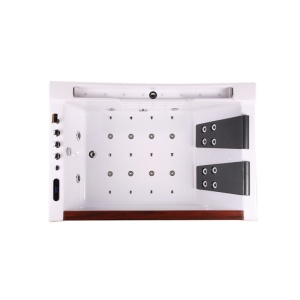CAD?? DE BAIE CU HIDROMASAJ ??I ??NC??LZITOR IMPERIA 610H ALB?? 180x120 CM - Img 3