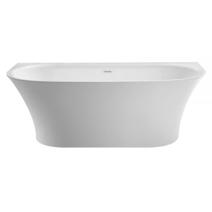 Cada De Baie 170x80x61cm, Design Modern , Montaj pe Perete , Culoare Alb