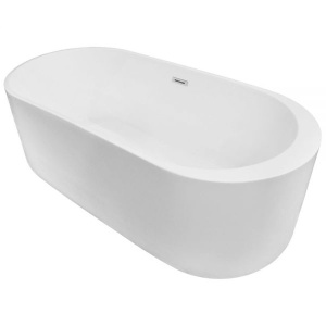 Cada de baie Freestanding 170x80x60cm, Design Modern ,Culoare Alb