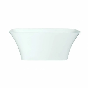 Cada de baie freestanding Besco Assos 160x70x66 cm , Culoare alb - Img 2