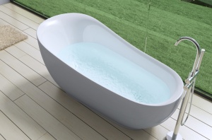 Cada De Baie PRO LAURA 170, Free-Standing, Design Modern, Alba - Img 6