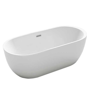 Cada de baie PRO VITO 150x72cm , Design modern , Culoare Alb - Img 1