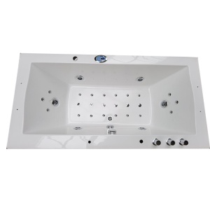 Cada de baie RAMONA 640, Cu hidromasaj 180x90cm, Culoare Alb - Img 11