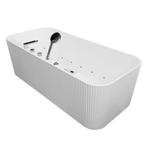 Cada de baie Spa cu hidromasaj MO-18053, canelata, dimensiune 170x78x58 - Img 6