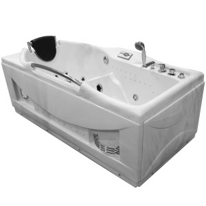 Cada de baie Spa cu hidromasaj MUS-1050 07 Montaj pe stanga, dimensiune 174x88x70cm - Img 1