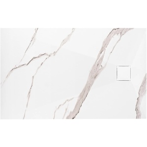 Cadita de dus 80x100 Magnum CARRARA White