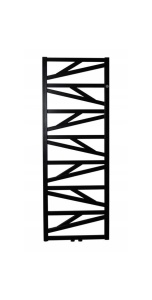 Calorifer de baie Portprosop 1187x530mm Frisco Black, Culoare Negru - Img 1