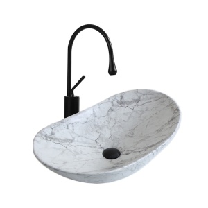 Chiuveta de blat PRO ZUZAN MARMURA GRi MAT,dimensiunea 60,5 x 36 x 15 cm - Img 1