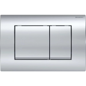 Clapeta de actionare Geberit Delta30 crom lucios - Img 1