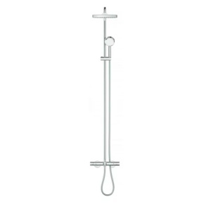 Coloana de dus cu baterie termostatata si pipa cada Grohe Tempesta Cosmopolitan 250 Cube - Img 4