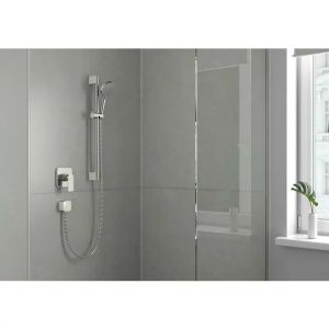 Cot conector dus Hansgrohe FixFit Square crom - Img 3