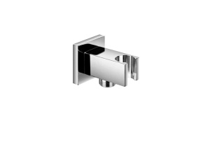 et Baterie Dus 2 Functii PRO Crom, Montaj In Perete, Para Dreptunghiulara Tip Cascada / Ploaie 50 x 22 Cm, Finisaj Crom - Img 3