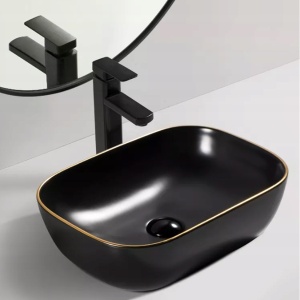 Lavoar de blat PRO TOKYO BLACK MAT GOLD EDGE - Img 4