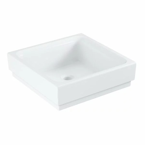 Lavoar patrat pe blat Grohe Cube Ceramic cu PureGuard 40x40 - Img 2