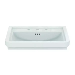 Lavoar pe mobilier Ideal Standard Atelier Calla alb lucios 67 cm cu 3 orificii baterie - Img 2