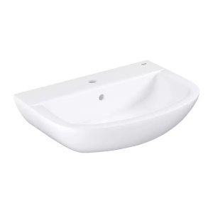 Lavoar suspendat Grohe Bau Ceramic 60 cm alb lucios - Img 1