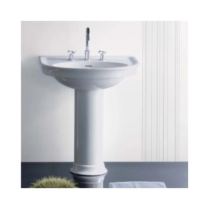 Lavoar suspendat Hatria Dolcevita alb 70 cm - Img 5