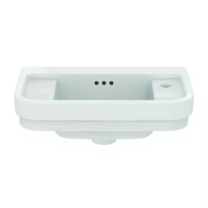 Lavoar suspendat Ideal Standard Atelier Calla alb lucios 50 cm cu orificiu baterie dreapta - Img 4
