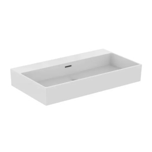 Lavoar suspendat Ideal Standard Atelier Extra alb lucios cu orificiu preaplin 80 cm - Img 1