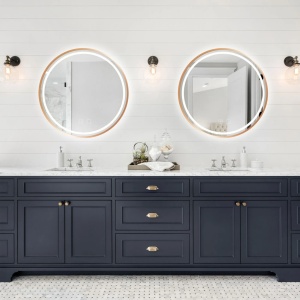 Oglinda led 60 cm MMJ Brush Rose Gold - Img 2