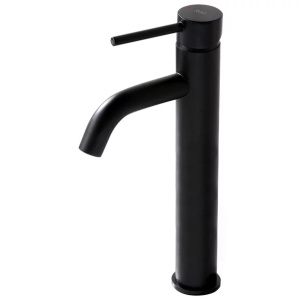 Pachet lavoar pe blat Rea Mesa alb 53.5 cm, baterie lavoar Rea Lungo negru si ventil lavoar Click-Clack negru - Img 2