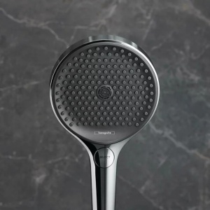 Para de dus Hansgrohe Rainfinity 130 auriu lucios 3 tipuri de jet - Img 2