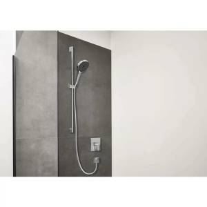 Para de dus Hansgrohe Rainfinity 130 negru mat 3 tipuri de jet - Img 8