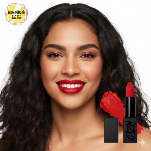 Ruj de buze cu pigment intens CTZN, Colectia Code Red, Vegan, Vitamina E, rezistent la apa, Laal - Img 2