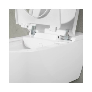 Vas wc suspendat Villeroy&Boch ViClean-I 100 cu functie de bideu electric, Culoare Alb - Img 4