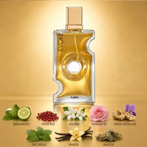 Apa de Parfum Ajmal Evoke Her, Dubai Emiratele Arabe Unite, Femei, 75 ml - Img 3