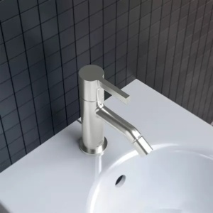 Baterie bideu Ideal Standard Atelier Joy argintiu Silver Storm cu ventil - Img 6