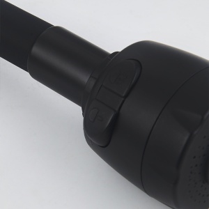 Baterie de bucatarie monocomanda cu montaj pe perete Dover cu gat flexibil negru mat - Img 5