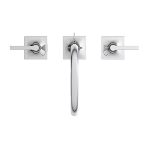 Baterie lavoar Ideal Standard Atelier Joy Neo crom lucios dubla comanda cu ventil - Img 3