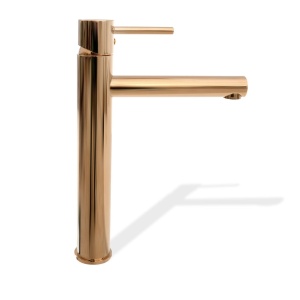 Baterie lavoar REA TESS Rose Gold, Inaltime 32cm, finisaj Rose Gold - Img 4