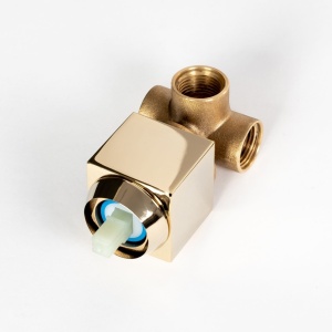 Baterie REA MASON Gold, montaj incastrat in perete, finisaj Auriu - Img 3