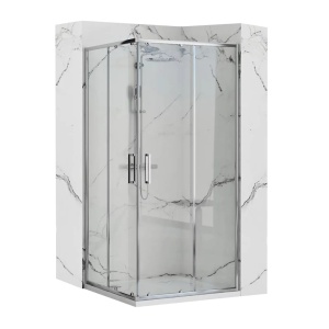 Cabin de du?? Rea Punto, Dimensiune 90x90 cm
