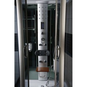 Cabina de dus cu Hidromasaj MO-09938B dimensiune 125x90x220cm - Img 5