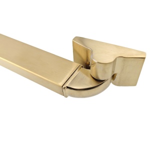 Cabina de dus Dreptunghiulara KZ03C, Dimensiune 120x90cm, Culoare Auriu Periat - Img 4