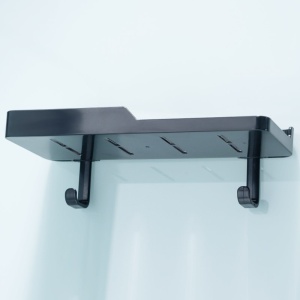 Cabina de dus LISA cu Hidromasaj, Dimensiune 80x80cm, Culoare Negru - Img 9