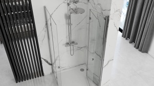Cabina de dus pliabil Rea Fold N2, 70x70 cm - Img 3