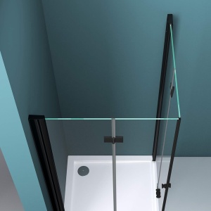 Cabina de dus PRO ARIZONA DUO Dimensiuni La Alegere, Inaltime 195 cm, Nano Easy Clean, Grosime sticla 6 mm - Img 4