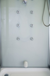 Cabina multifunctionala MO-1751W TRIO, Sauna uscata, Sauna cu aburi si cabina de dus, 180x110x223 cm, Varianta Stanga - Img 12