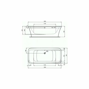 Cada freestanding Ideal Standard Connect Air 170x80 - Img 2