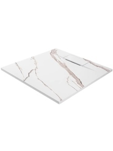 Cadita de dus 90x90 Bazalt CARRARA White - Img 2