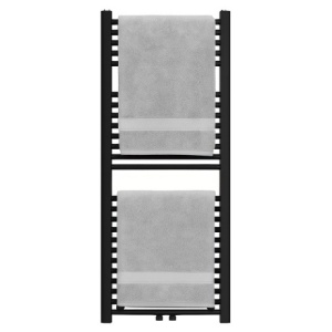 Calorifer vertical CORSO-BL-4 pentru baie 120x50, negru - Img 7
