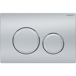 Clapeta de actionare Geberit Delta20 crom mat - Img 1