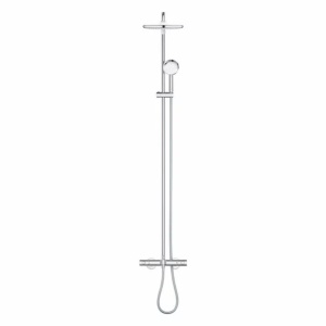 Coloana de dus cu baterie termostatata si pipa cada Grohe Tempesta Cosmopolitan 250 - Img 4
