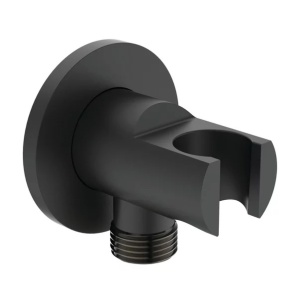Cot de iesire dus cu suport Ideal Standard Multisuite negru mat