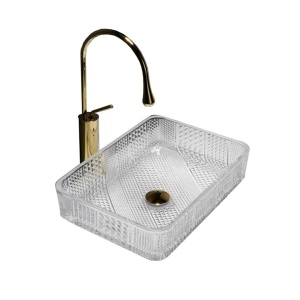 Lavoar de blat PRO CRISTAL TRANSPARENT, 44,5 x 33 x 10,5 cm